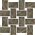 Фото плитки RICCHETTI CERAMICHE MARBLE BOUTIQUE MOS.CHESTERFIELD AMANI LUX 30,5X31,7 из коллекции RICCHETTI CERAMICHE M.B  