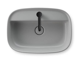 РАКОВИНА 55Х39 СМ DURAVIT ZENCHA, СЕРЫЙ МАТОВЫЙ (2374556771)