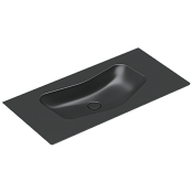 КЕРАМИЧЕСКАЯ РАКОВИНА 100Х50 СМ CATALANO EDITION, NERO SATINATO (1100EDNS)