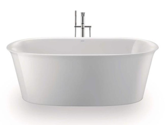ВАННА АКРИЛОВАЯ DURAVIT WHITE TULIP 160Х80 СМ, БЕЛАЯ (700468000000000)