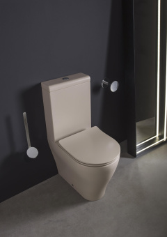 УНИТАЗ-КОМПАКТ FLAMINIA APP PLUS GOCLEAN, ARGILLA (AP116RG+AP39)