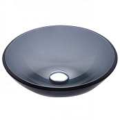 СТЕКЛЯННАЯ РАКОВИНА KRAUS BLACK (GV-104-12MM)