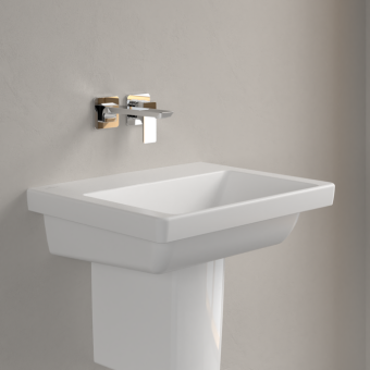 РАКОВИНА 55Х44 VILLEROY&BOCH SUBWAY 3.0, STONE WHITE (4A7058RW)