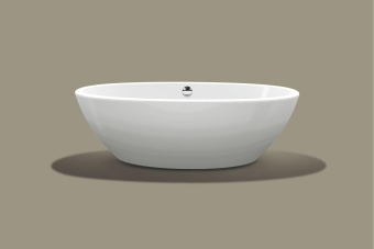 ВАННА АКРИЛОВАЯ KNIEF LOOM 190X95 СМ (0100-088)