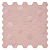 Фото плитки TERRATINTA MAGICA HEXA ROSY BLUSH MOS.MIX MATT GLOSSY FABRIC 31,6X31,6 из коллекции TERRATINTA MAGICA HEXA 