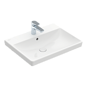 РАКОВИНА 60Х47 VILLEROY&BOCH AVENTO, WHITE ALPIN (41586001)