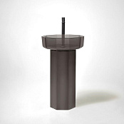 НАПОЛЬНАЯ РАКОВИНА ANTONIO LUPI OPALE, ГРАФИТ (OPALE10+OPALE20 FUME)