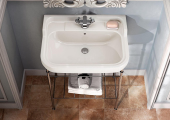 КЕРАМИЧЕСКАЯ РАКОВИНА 70 СМ FLAMINIA EFI, WHITE (6006)