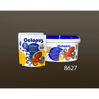 ЭПОКСИДНАЯ ЗАТИРКА OCTOPUS ZATIRKA 2-КОМП. ЦВЕТ СЕРЫЙ 8627 2,5 КГ (8627-2)