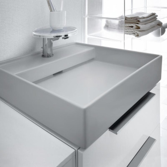 КЕРАМИЧЕСКАЯ РАКОВИНА 46 СМ LAUFEN KARTELL, СЕРЫЙ МАТОВЫЙ (H8153317591111)