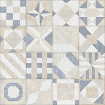 GRESPANIA ESTUCO KILIM BLANCO 60X60