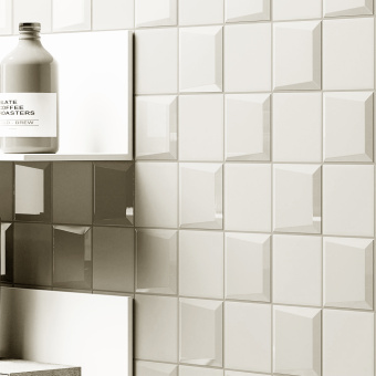 AVA/LA FABBRICA UP LINGOTTO WHITE MATTE 192021 10X10X1,5