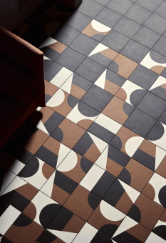 MUTINA PUZZLE COAL 25X25