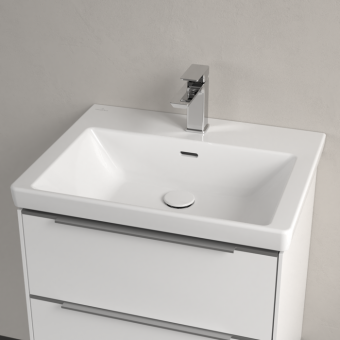 РАКОВИНА 60Х47 VILLEROY&BOCH SUBWAY 3.0, WHITE ALPIN (4A706001)