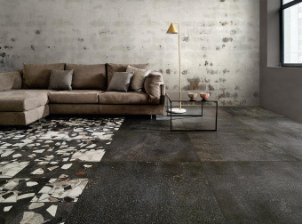 FIORANESE I COCCI SPACCATO GRAFITE IC907DR 90X90