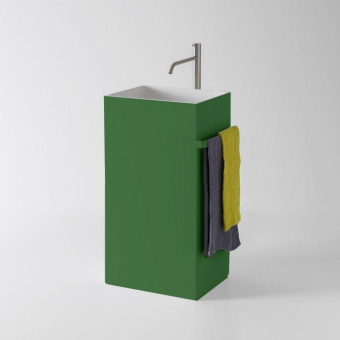 НАПОЛЬНАЯ РАКОВИНА ANTONIO LUPI FUSTO, ЗЕЛЕНЫЙ (FUSTO FLORA)