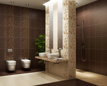 CERSANIT КАРИЗМА БЕЖ КВІТКА 7Х45