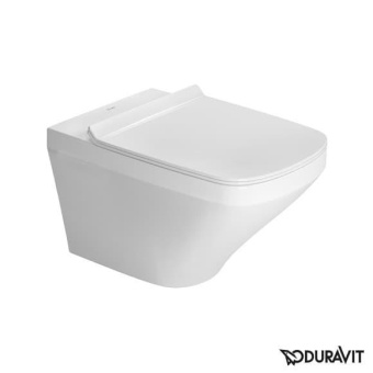 ПОДВЕСНОЙ БЕЗОБОДКОВЫЙ УНИТАЗ С КРЫШКОЙ DURAVIT RIMLESS DURASTYLE (45510900A1)