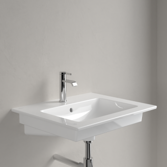 РАКОВИНА 60Х50 VILLEROY&BOCH VENTICELLO, WHITE ALPIN CERAMICPLUS (4124G6R1)