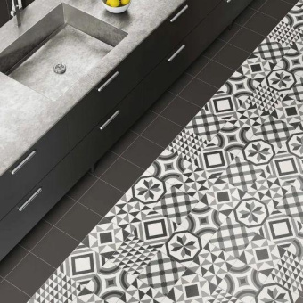 MAINZU CERAMICA TRINITY RIGA BLACK 20X20