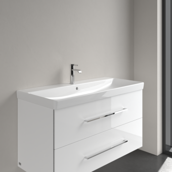 РАКОВИНА 100Х47 VILLEROY&BOCH AVENTO, WHITE ALPIN (4156A501)
