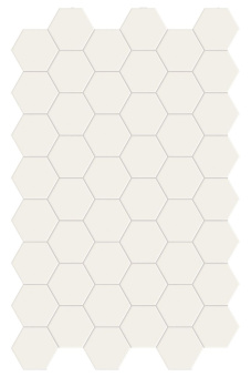 TERRATINTA MAGICA HEXA FLOOR LEMON SORBET MATT 140X160