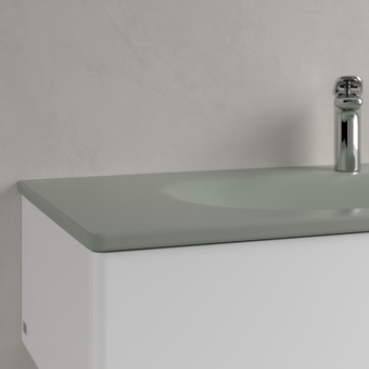 РАКОВИНА ВСТРАИВАЕМАЯ 100Х50 VILLEROY&BOCH ANTAO, MORNING GREEN (4A76A2R8)