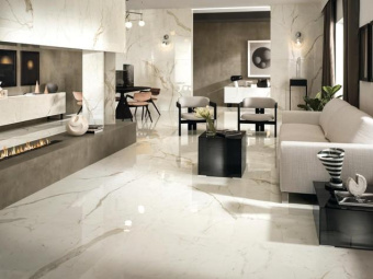ATLAS CONCORDE MARVEL SHINE CALACATTA PRESTIGIO SILK A3W2 75X75