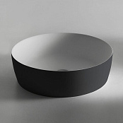 РАКОВИНА НАКЛАДНАЯ 43 СМ ANTONIO LUPI CATINO, ЧЕРНЫЙ (CATINO43 NERO)