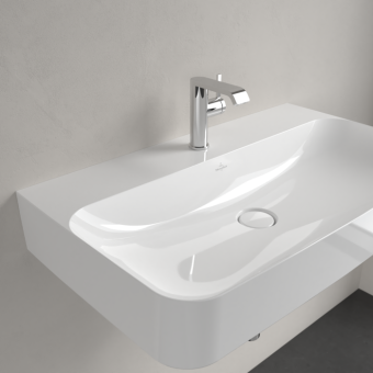 РАКОВИНА ПОДВЕСНАЯ 80Х47 VILLEROY&BOCH FINION, WHITE ALPIN (416884R1)