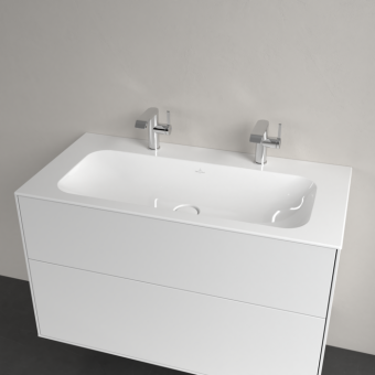 РАКОВИНА ВСТРАИВАЕМАЯ 100Х50 VILLEROY&BOCH FINION, WHITE ALPIN (4164A1R1)