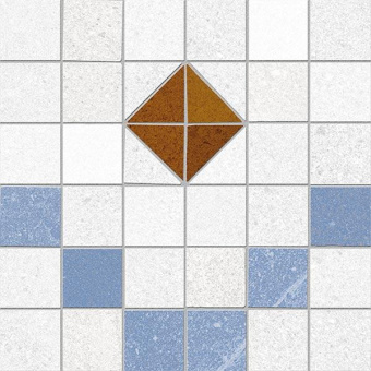 VIVES CERAMICA SEINE TABARLY-R 2 AZUL RECT 20X20X0,8