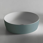 РАКОВИНА НАКЛАДНАЯ 43 СМ ANTONIO LUPI CATINO, БИРЮЗОВЫЙ (CATINO43 OSSIDO)