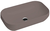 КЕРАМИЧЕСКАЯ РАКОВИНА 60 СМ AXA DECUS, КОРИЧНЕВАЯ МАТОВАЯ (8530011)