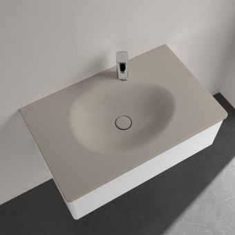 РАКОВИНА ВСТРАИВАЕМАЯ 80Х50 VILLEROY&BOCH ANTAO, ALMOND (4A7581AM)
