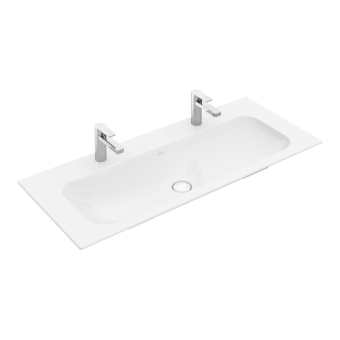 РАКОВИНА ВСТРАИВАЕМАЯ 120Х50 VILLEROY&BOCH FINION, WHITE ALPIN (4164C1R1)