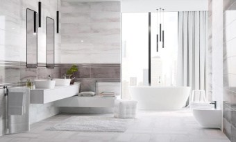 CERAMIKA COLOR TERRA WHITE RECT 25X75