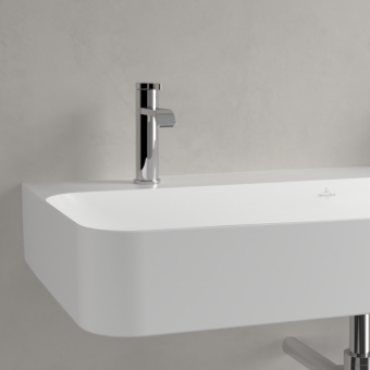 РАКОВИНА ПОДВЕСНАЯ 100Х47 VILLEROY&BOCH FINION, STONE WHITE (4168A1RW)