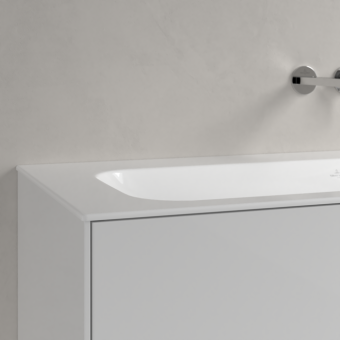 РАКОВИНА ВСТРАИВАЕМАЯ 120Х50 VILLEROY&BOCH FINION, WHITE ALPIN (4164C3R1)