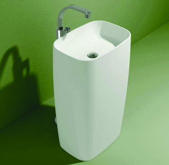 КЕРАМИЧЕСКАЯ РАКОВИНА FLAMINIA FLAG MONOFLAG, WHITE (FG52C)