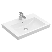 РАКОВИНА 65Х47 VILLEROY&BOCH SUBWAY 2.0, WHITE ALPIN CERAMICPLUS (7113KGR1)