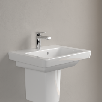 РАКОВИНА 50Х40 VILLEROY&BOCH SUBWAY 2.0, WHITE ALPIN (73155001)