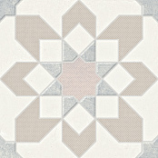 HARMONY DOHA TAUPE FLOWER SP 22,3x22,3x0,9