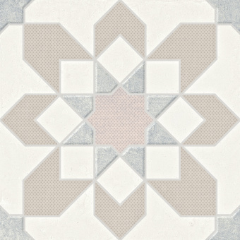 HARMONY DOHA TAUPE FLOWER SP 22,3x22,3x0,9