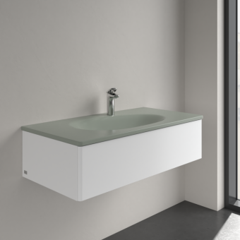 РАКОВИНА ВСТРАИВАЕМАЯ 100Х50 VILLEROY&BOCH ANTAO, MORNING GREEN (4A76A2R8)