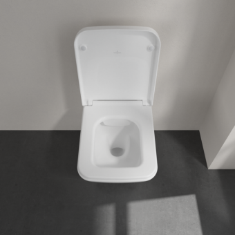 ПОДВЕСНОЙ БЕЗОБОДКОВЫЙ УНИТАЗ VILLEROY&BOCH FINION, WHITE ALPIN CERAMICPLUS (4664R0R1)