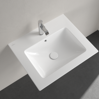 РАКОВИНА 60Х50 VILLEROY&BOCH VENTICELLO, WHITE ALPIN (4124G601)