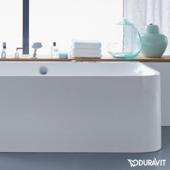ВАННА АКРИЛОВАЯ DURAVIT HAPPY D.2 180Х80 СМ (700316000000000)