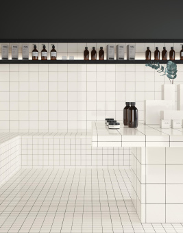 MUTINA DIN WHITE MATT 7,4X15