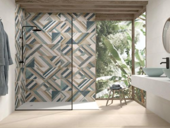 PAMESA AGERI RELIEVE AZUL 33,3X100